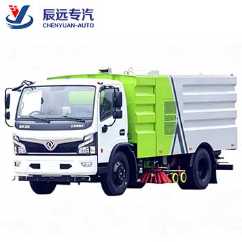 Dongfeng brand 4x2 road sweeper truck - COPY - vn1s0w
