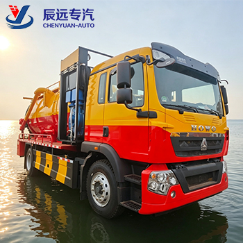 Camiones aspiradores de aguas residuales de 10m3 serie Tianjin a la venta en China