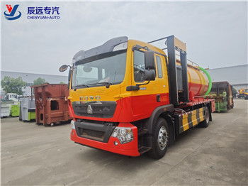 Camiones aspiradores de aguas residuales de 10m3 serie Tianjin a la venta en China