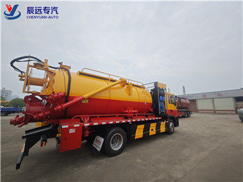 Camiones aspiradores de aguas residuales de 10m3 serie Tianjin a la venta en China