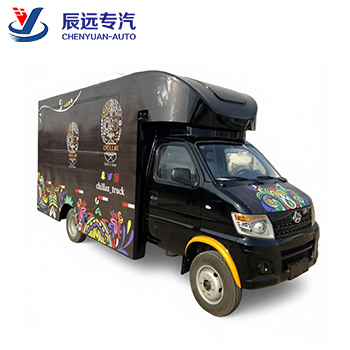 汽油欧六左舵货车迷你餐车烹饪车多功能冰淇淋车销售