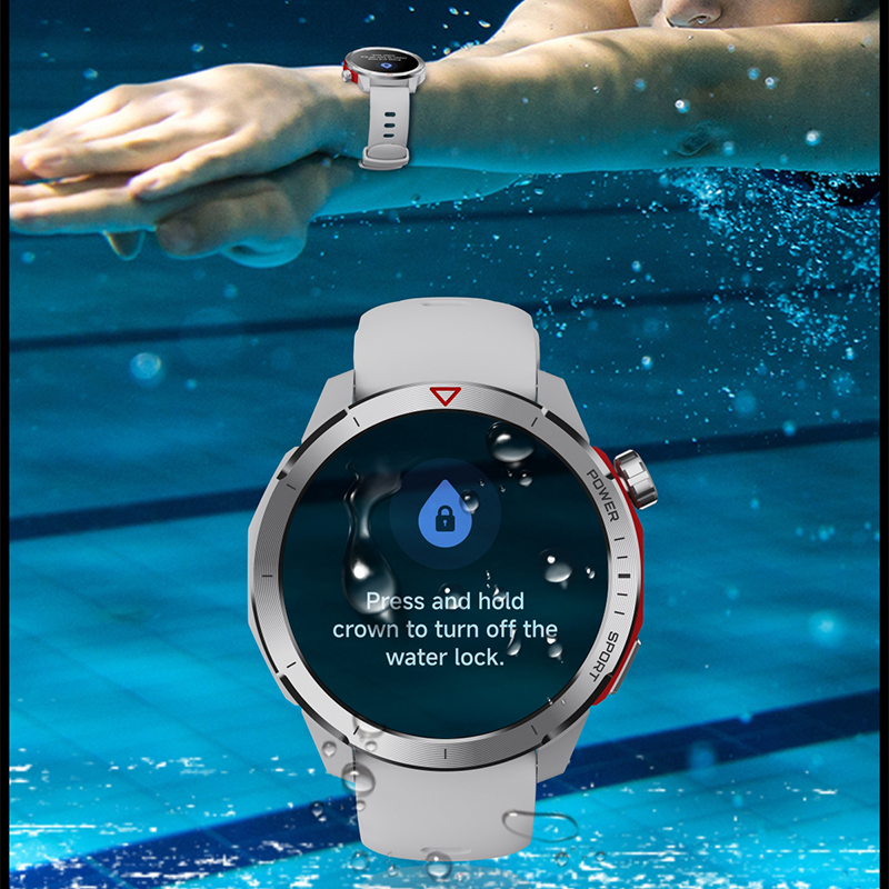Relógio GPS Smart Watch AMOLED Display Smartwatch GPS Tracker para esportes ao ar livre (MG04)
