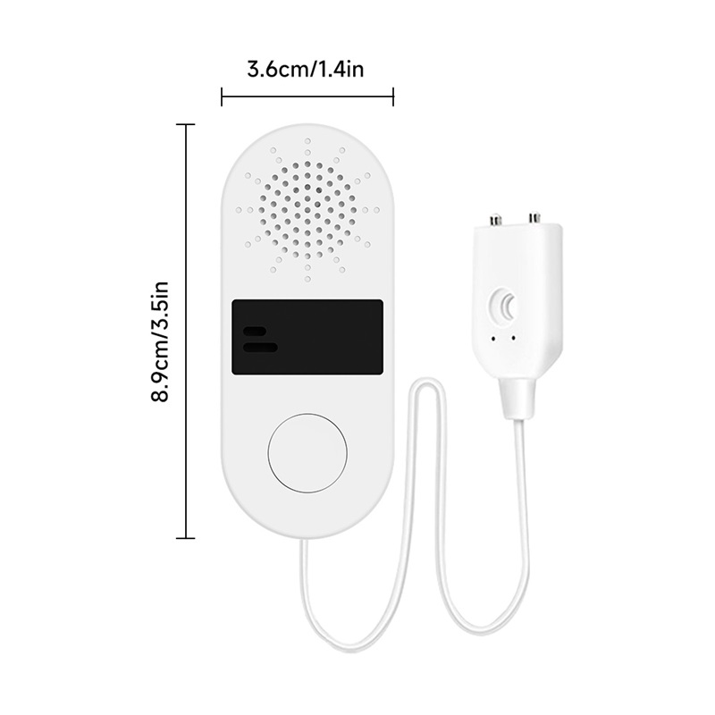 Sensor Detector de fugas de agua Wifi Tuya Zigbee Sensor de fugas de agua Sensor de agua con alarma de sonido y luz