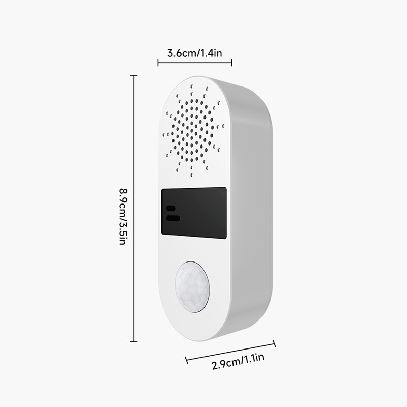 Sensor de movimiento con batería AAA, módulo de Sensor infrarrojo humano Wifi ZigBee, sensores de movimiento humano con alarma de sonido y luz