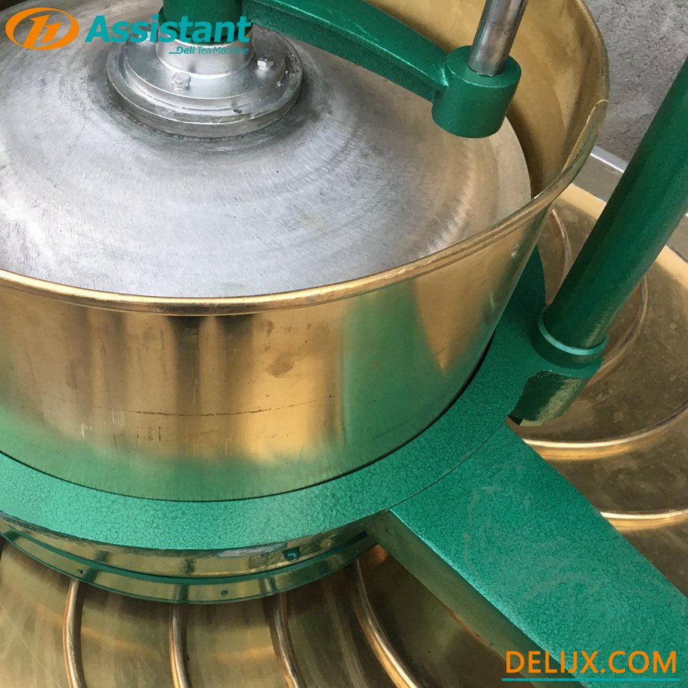 Cina Tembaga Kuningan 65cm Drum Dan Meja Teh Rolling Machine Terbuat Dari Tembaga Kuningan DL-6CRT-65T pabrikan