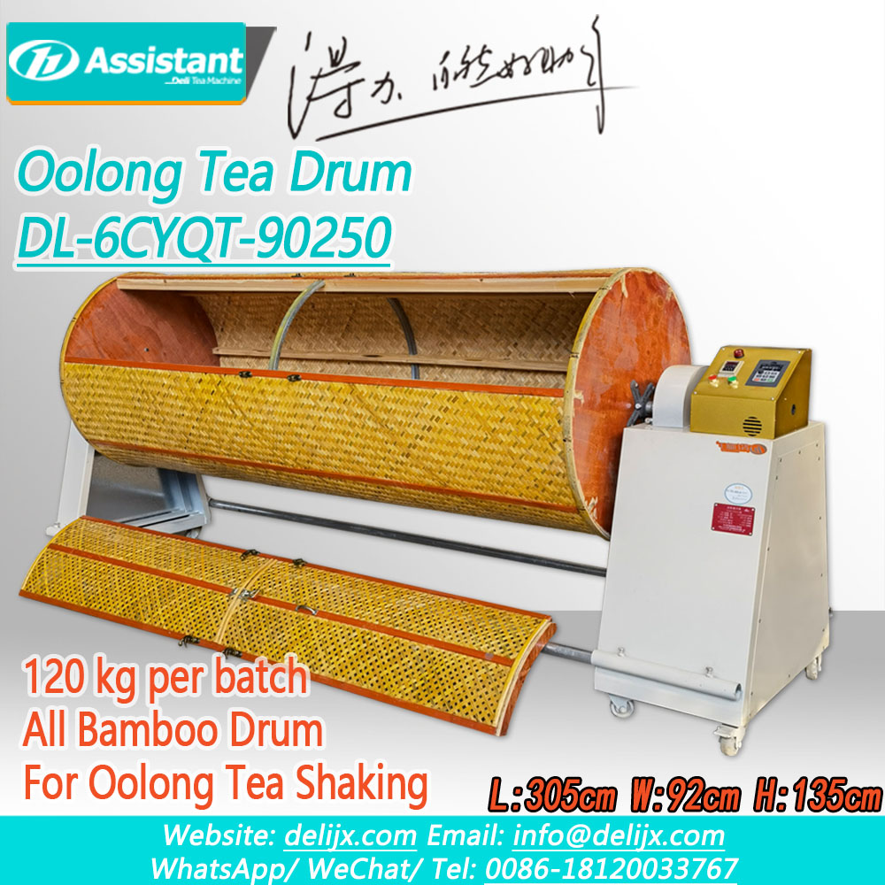 Mesin Pengocok Drum Oolong Tipe Bambu DL-6CYQT-90250