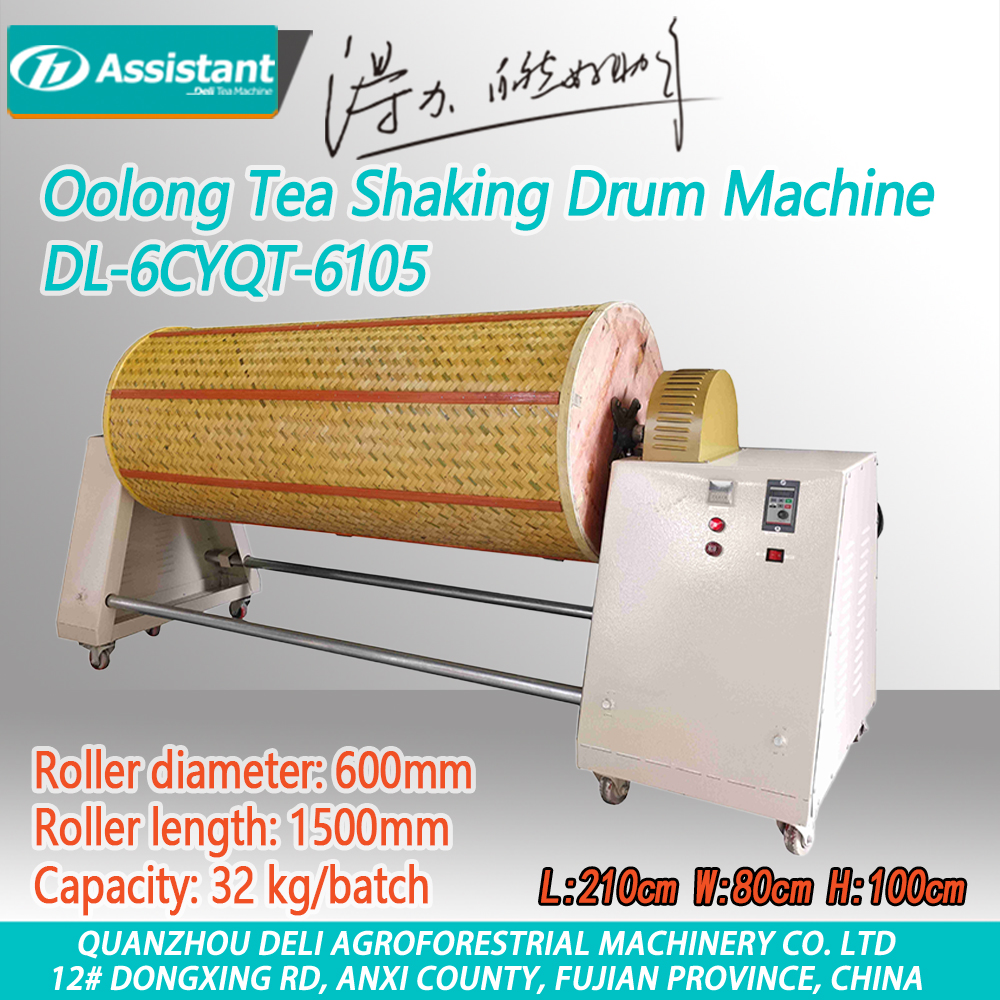 Chine Machine à secouer le tambour Oolong de type bambou DL-6CYQT-6015 fabricant