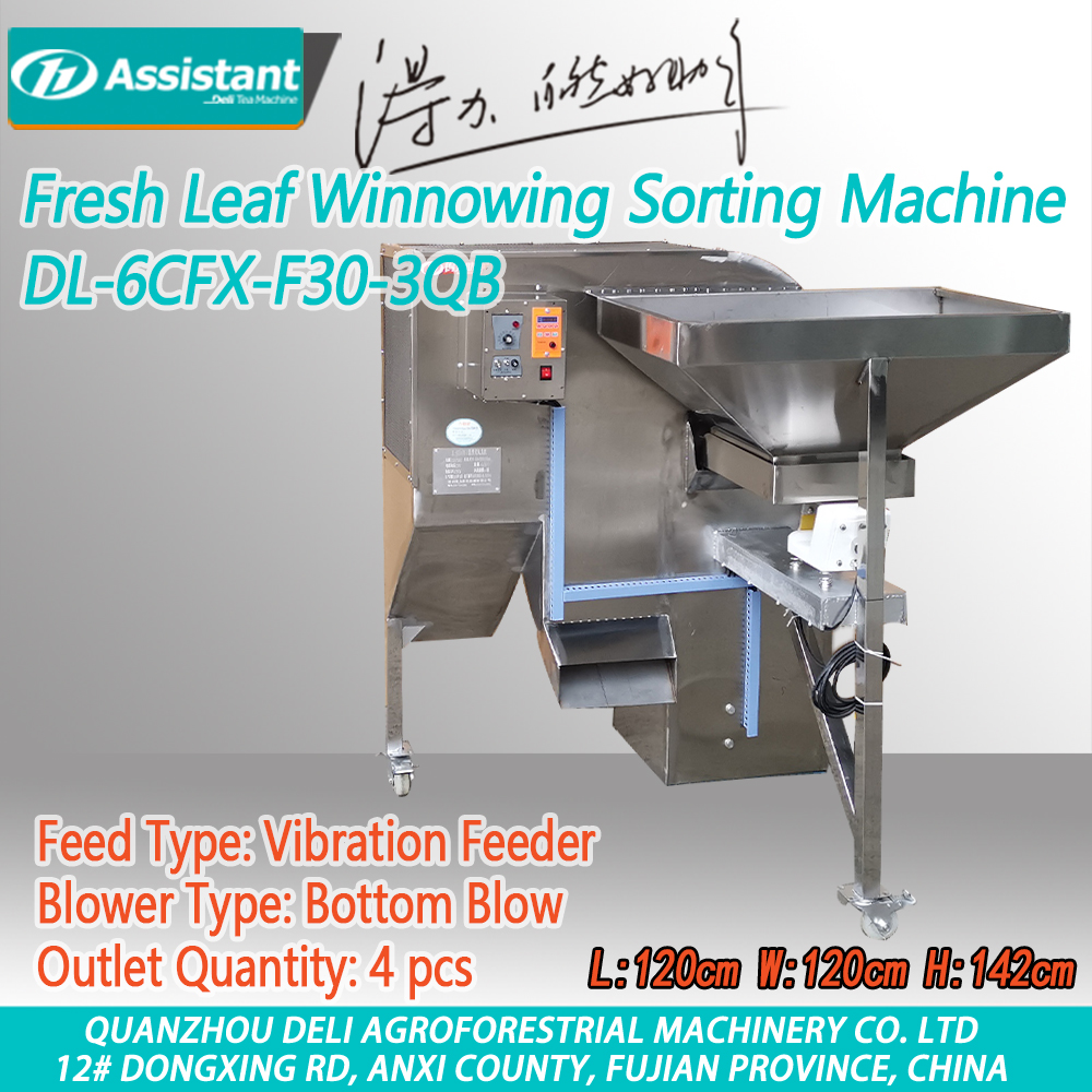 Mesin Sortasi Pembersih Daun Teh Segar Dan Jadi DL-6CFX-F30-3QB