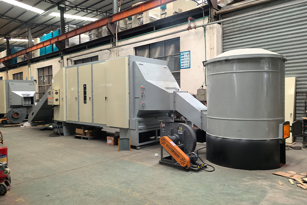 Wood-Coal Chain Plate Tea Dryer