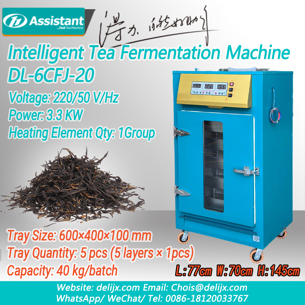 Trung Quốc Máy Lên Men Trà Đen Thông Minh 5 Khay DL-6CFJ-20 nhà chế tạo