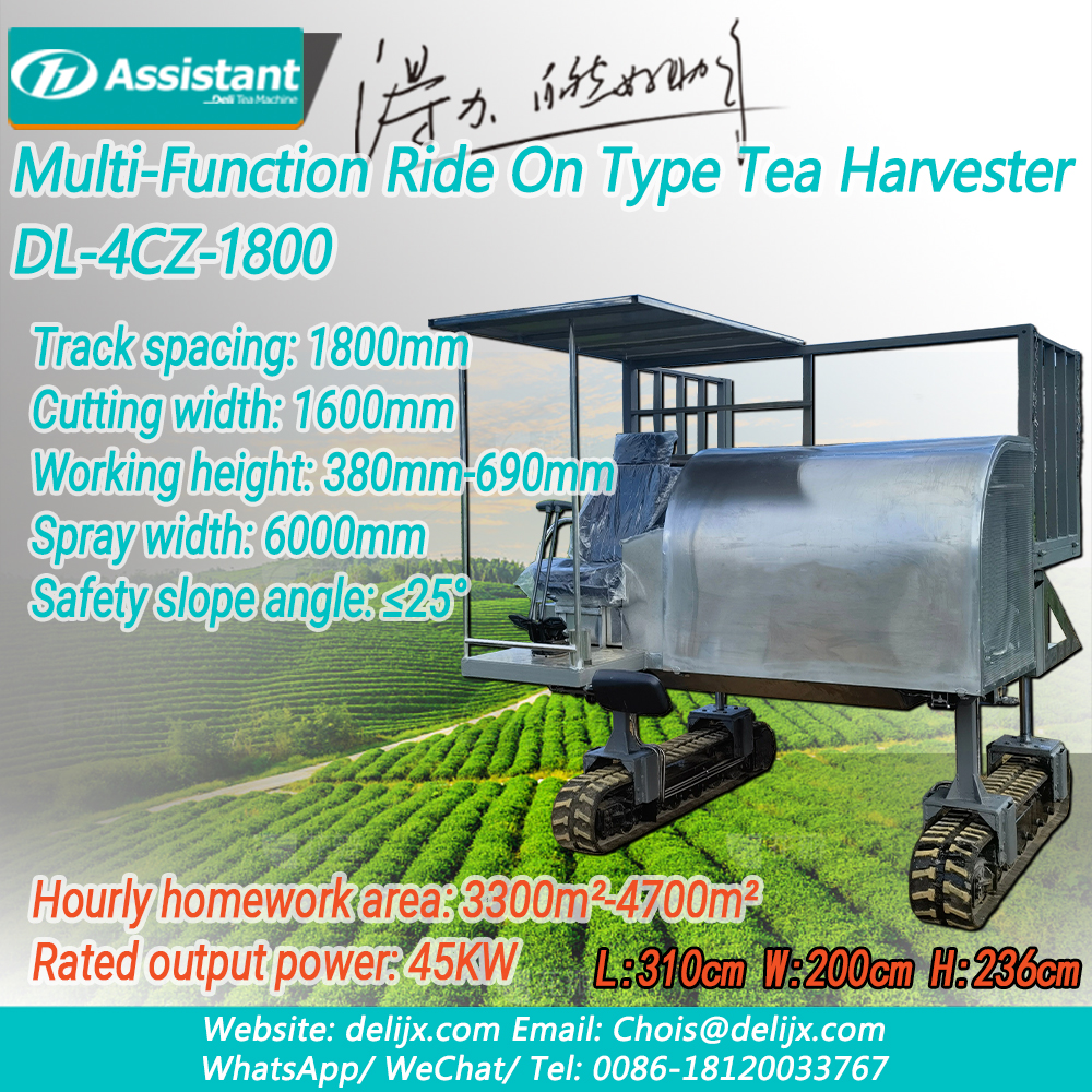 Ride Multi-Fungsi Single Orang pada Jenis Teh Penuai Jentera Pertanian DL-4CZ-1800