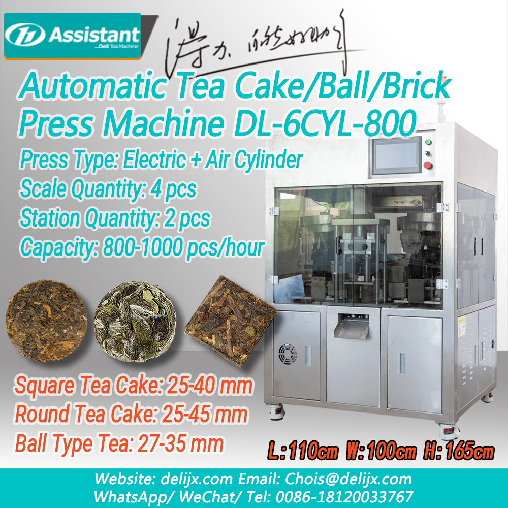 Trung Quốc Máy ép bánh/bóng/gạch nhỏ thủy lực tự động chạy điện DL-6CYL-800 nhà chế tạo