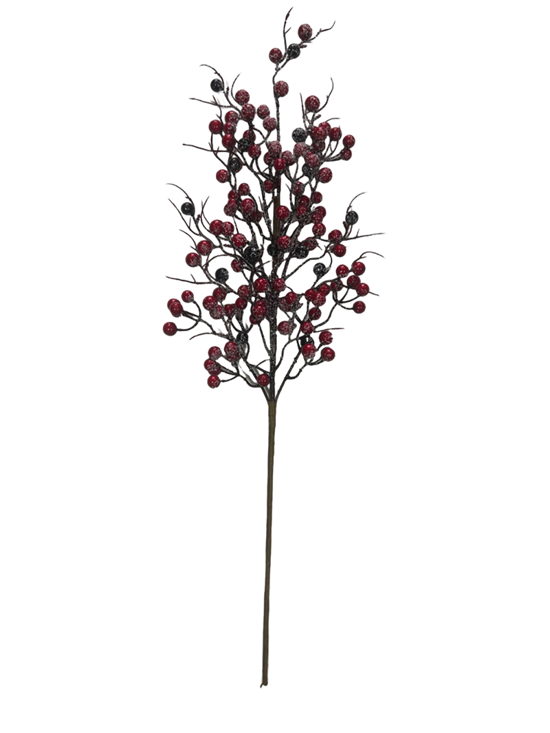 Senmasine 28 英寸红色浆果精选圣诞假期冬季装饰