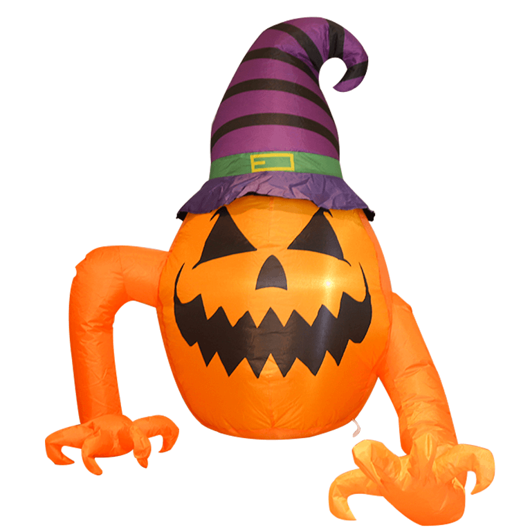 Senmasine Pumpkin Gonfiabili Halloween Built-in Led Blow Up Home Yard Garden Decorazione per interni ed esterni