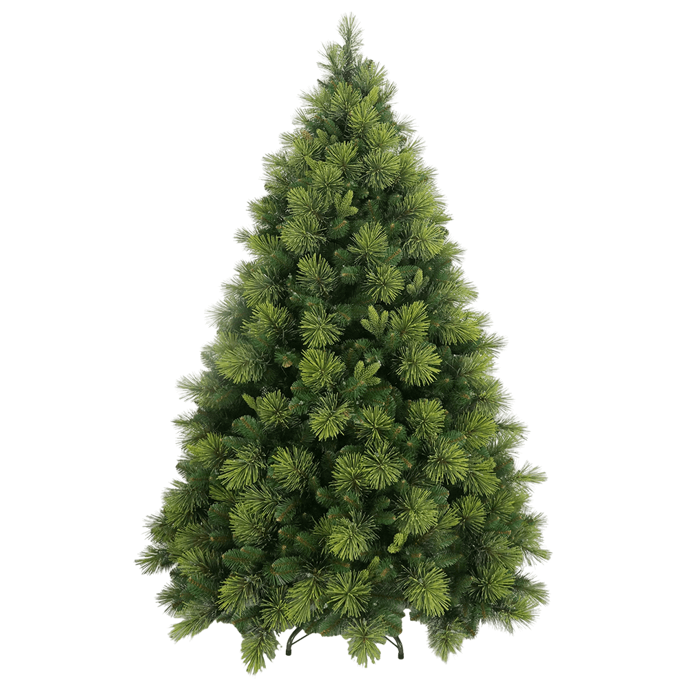 Senmasine 7.5ft グリーンクリスマスツリー屋外クリスマス装飾人工ハード針混合 Pvc Pe