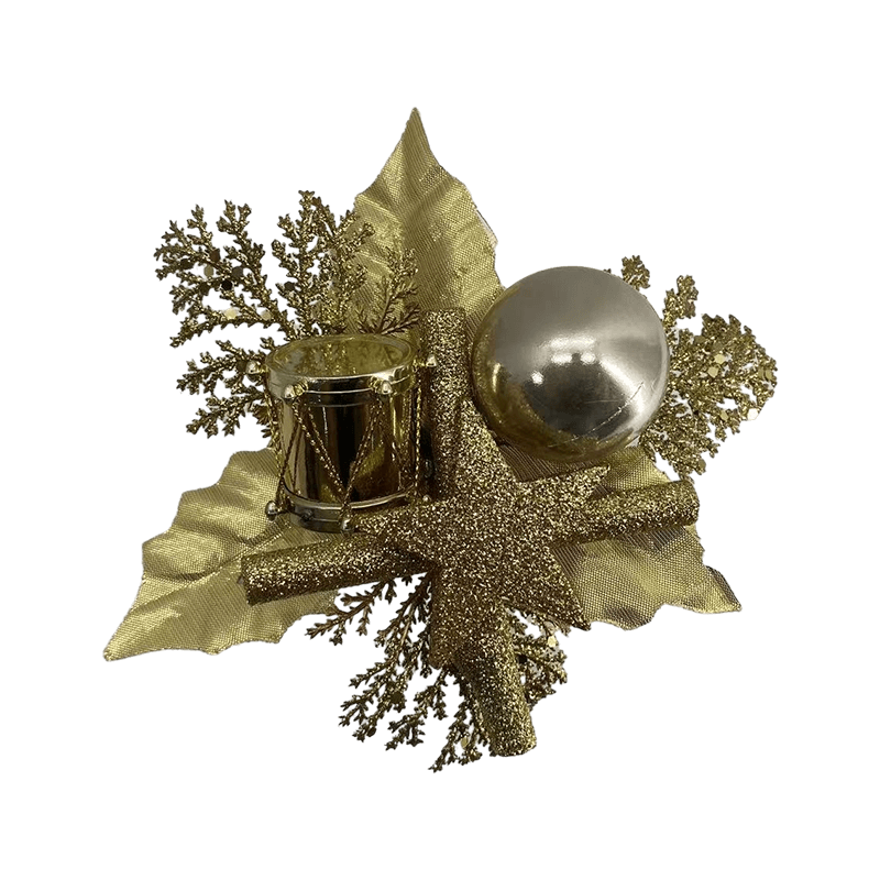 Senmasine 圣诞闪光精选适合 Diy 布置花环节日圣诞派对装饰品