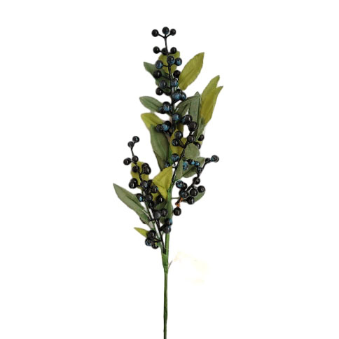 Senmasine 蓝莓采摘适合家庭聚会婚礼装饰人造树叶采摘