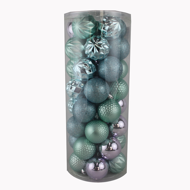 Senmasine 40 件圣诞球装饰适用于节日派对 DIY 装饰品防碎悬挂小玩意套装