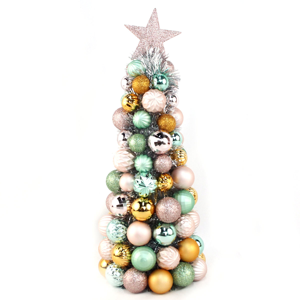 Senmasine 球锥树星形金属丝小玩意conetree 圣诞节节日节日家居装饰礼品