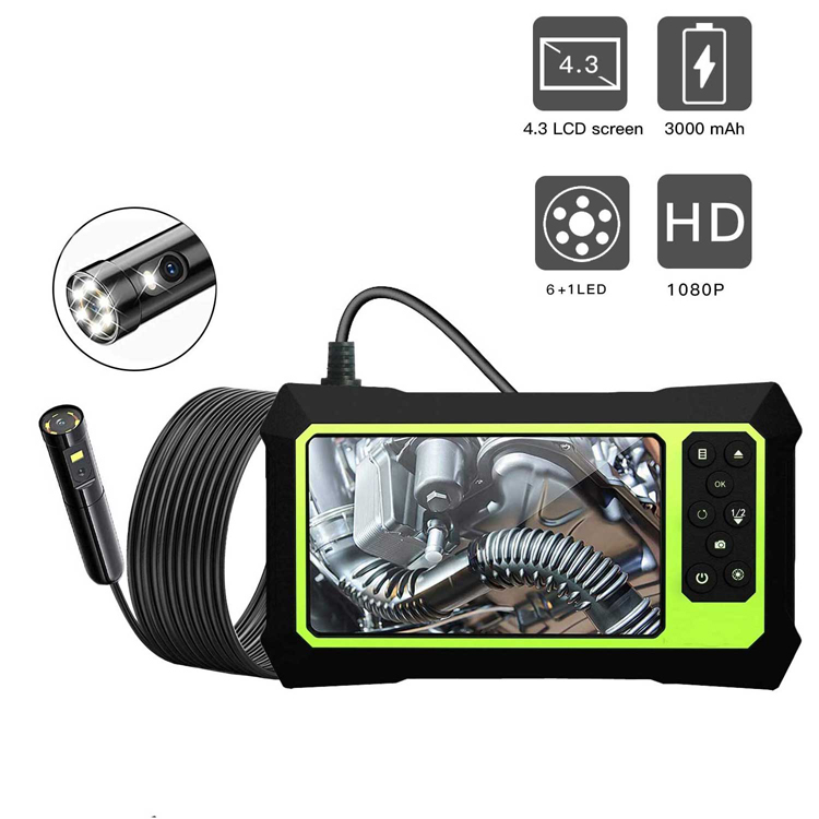 Industrial Waterproof Inspection Camera Endoscope for Automotive Repair and Home Use