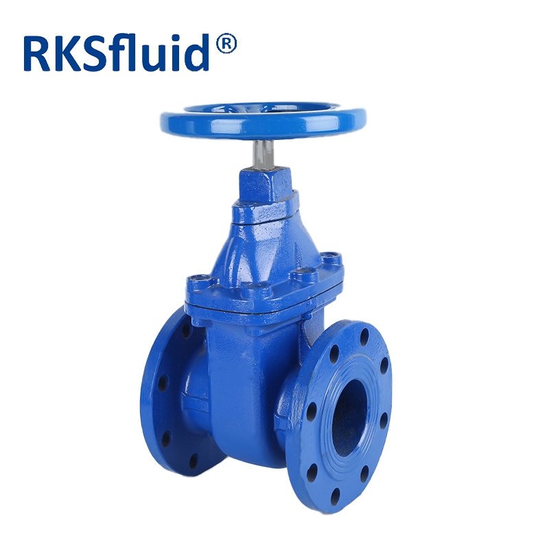 BS EN Water Valve BS5163 Ductile Iron Metal Seated Doubie Flange Gate Valve DN250 PN16