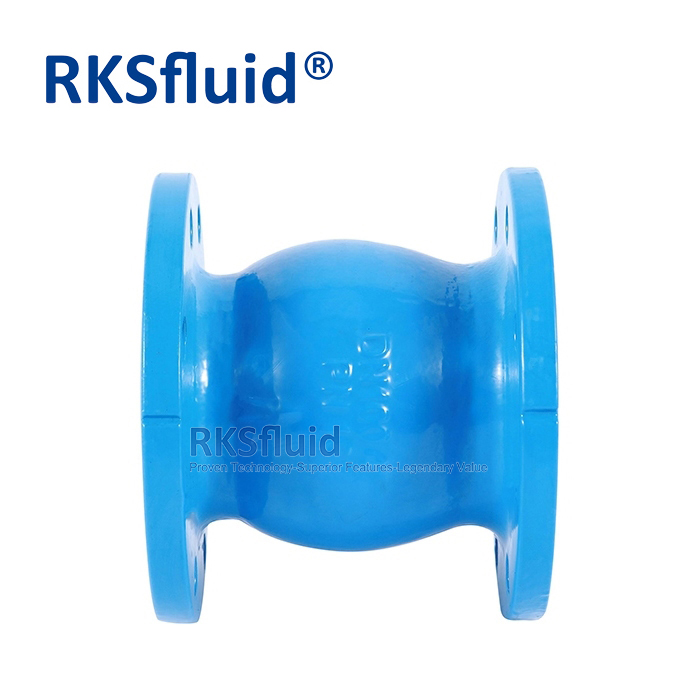 DIN ANSI Standard Check Valve Supplier Ductile Iron Flange Silent Check Valve PN10 PN16 PN25 for Waste Water Treatment