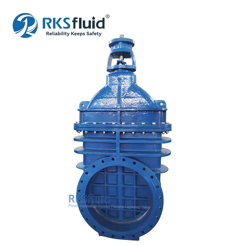 メーカー供給 DN700 DN800 DN1000 ダクタイル鋳鉄金属シート大口径ゲート バルブ