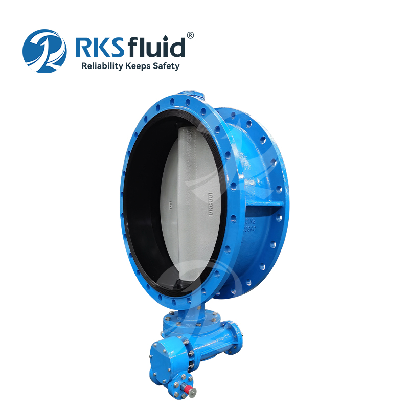 Short Delivery Time EPDM Seat DN600 DN800 Flange Butterfly Valve Ductile Iron PN10 PN16