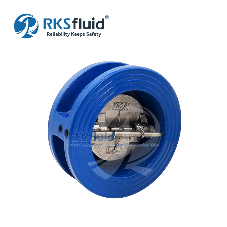 Customer Wholesale Flap Check Valve Stainless Steel DN200 DN300 Dual Plate Wafer Check Valve with Price