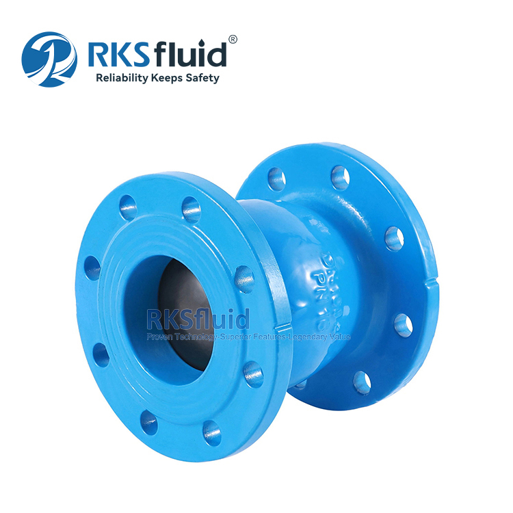 EN 1092-2 Factory Wholesale Ductile iron Flange Nozzle Check Valve PN10 PN16 for Sewage Pump