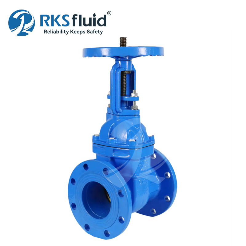 BS5163 Kundenspezifisches Flanschschieberventil PN10 aus duktilem Gusseisen GGG50 DN400 mit Metallsitz für Wasser