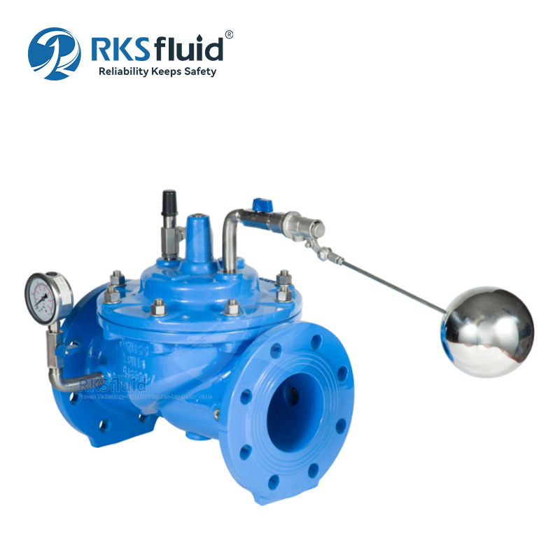 卸売工場メーカー水制御弁 K100 ダクタイル鋳鉄フランジ フロート制御弁クラス 150