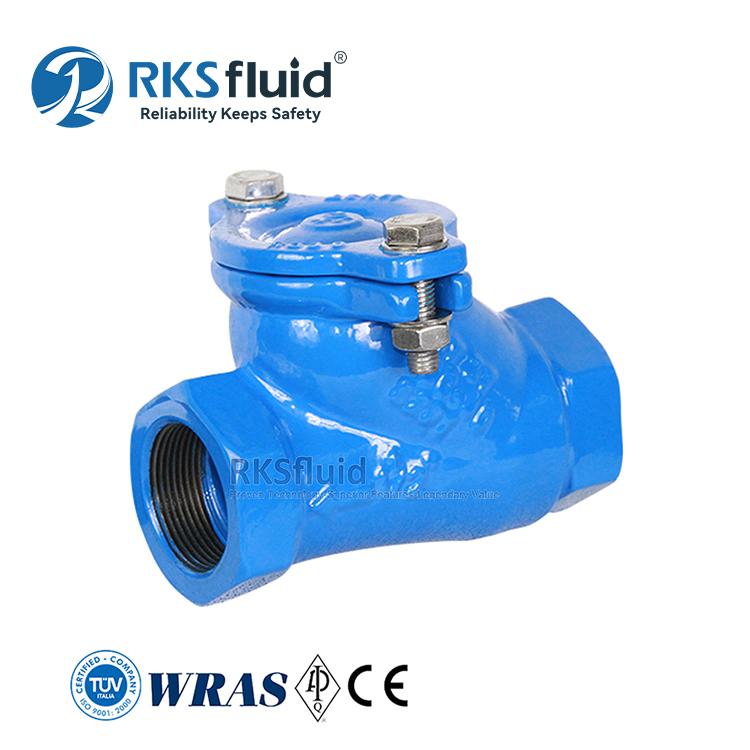 Válvula de retención de bola DN500 con brida NBR de hierro dúctil roscada EN 1171, fabricada a medida, PN16 para aguas residuales