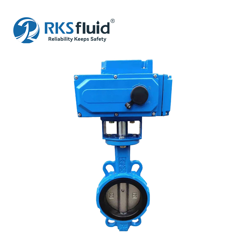 Maßgeschneiderte ODM OEM hochwertige DN800 Flansch Mittellinie elektrische Absperrklappe PN10 aus duktilem Gusseisen Herstellerpreis