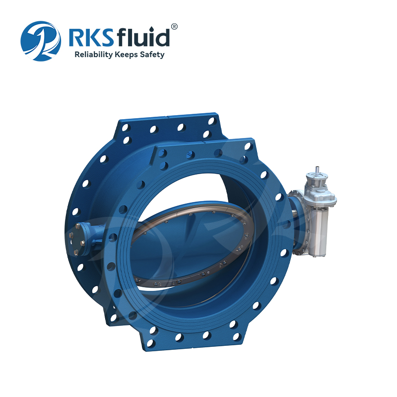 RKSfluid Athena Series Double Eccentric Butterfly Valve