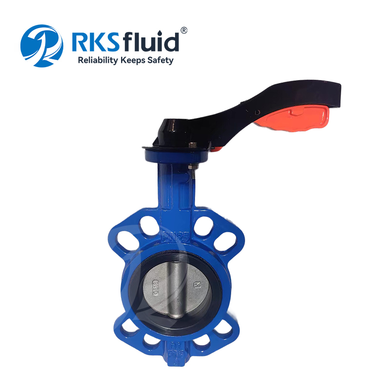 Hydra -Serie Hochwertige DN80 DN100 Industrielle Wafer -Schmetterlingsventile PN16 PN25 für die Wasserbehandlung