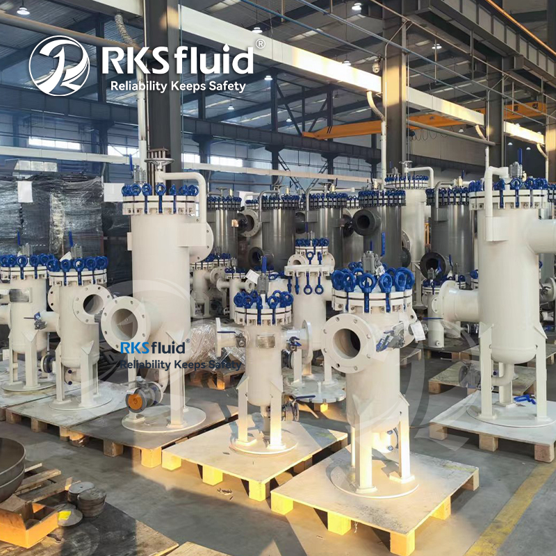 Customized Industry Stainless Steel 30 Micron T Type Flange Basket Filter Housing Suppliers