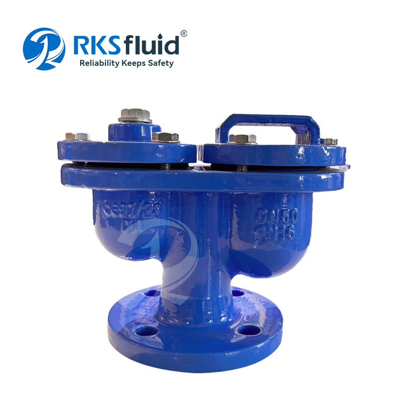 RKSfluid Cerberus Series CA10 Válvula de aire de doble bola PN16 para agua