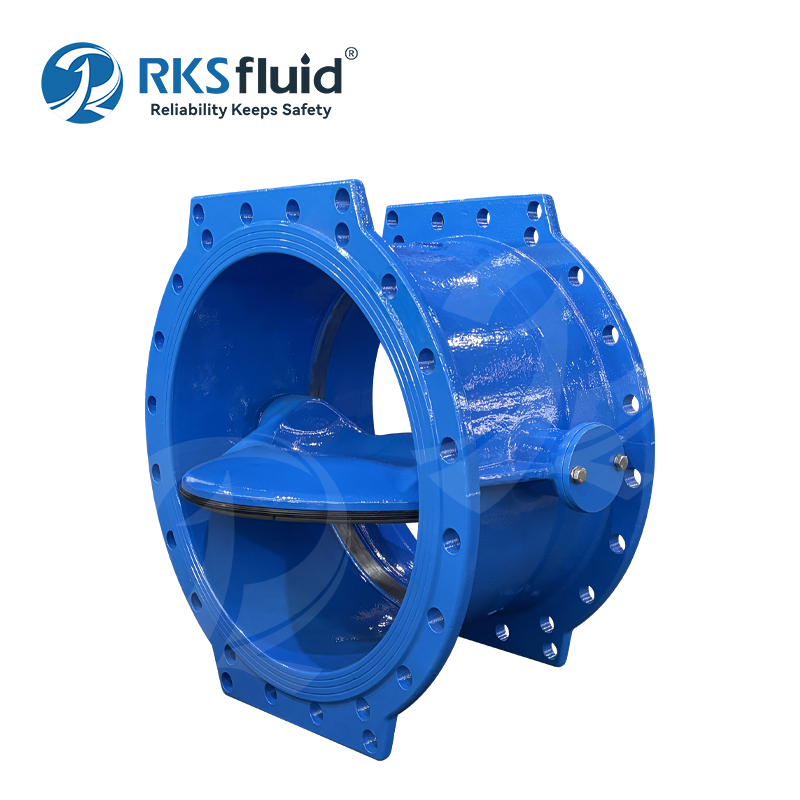 RKSfluid Die Athena -Serie doppelte exzentrische Flanschschmetterlingventil