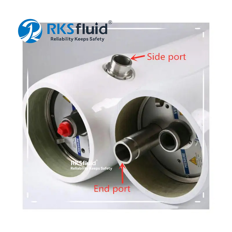 RKSfluid Thailand Factory FRP Membrangehäuse 400psi Endport-Auslegungsdruckschiffe Asme x