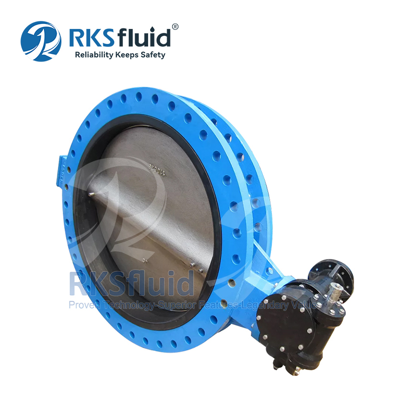 Schmetterlingsventil der Hydra-Serie 8 Zoll U-Abschnitt Flansch duktile Eisen DN2400 Schmetterlingsventil Class150
