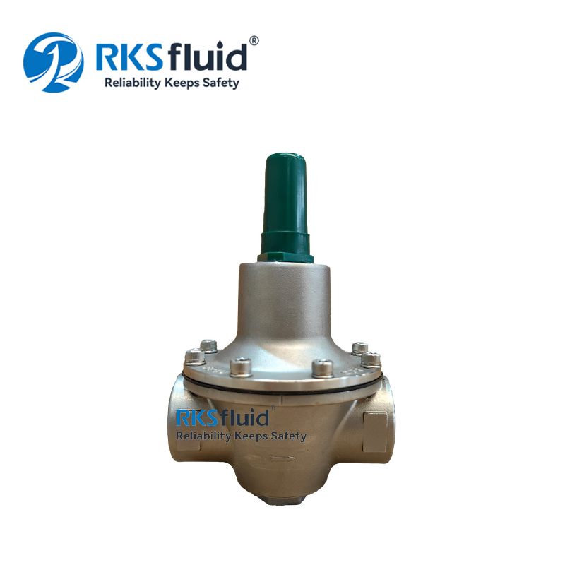Factory Direct D20E Stainless Steel NPT Threaded Adjustable Direct Acting Pressure Reducing Valve for Water Systems
