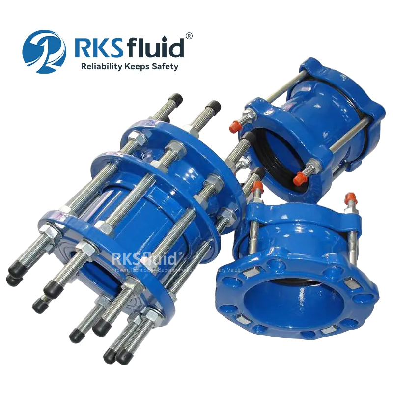 Cyclopesシリーズ延性鉄フランジ普遍的な解体ジョイント2000mmを水のために