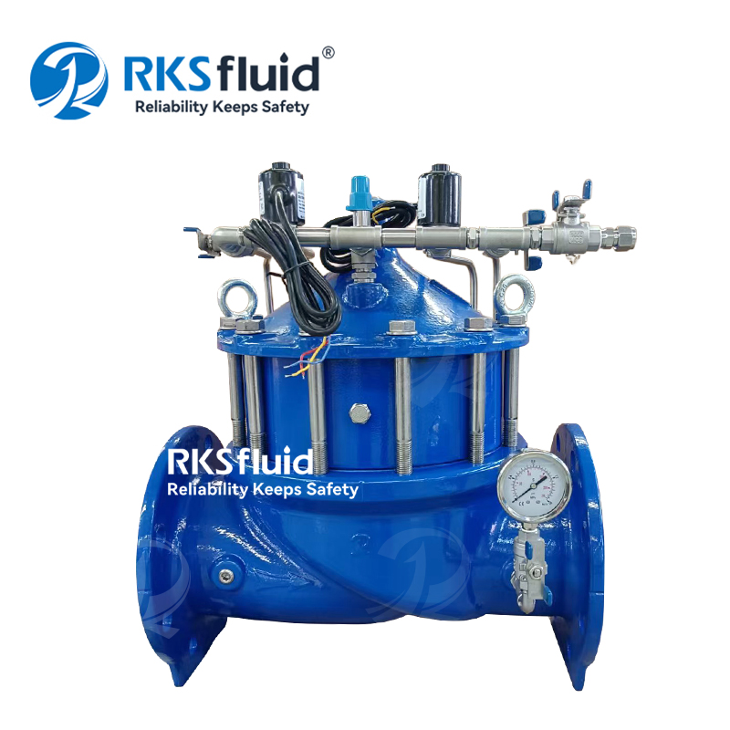 RKSfluid Válvula de control de la bomba de agua multifuncional de fábrica DN1200 Custom