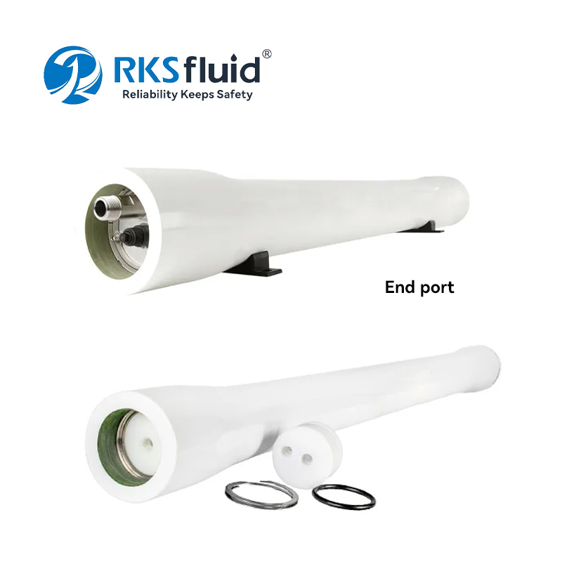 ASME Tailandia Fábrica 1200 PSI Fibra de vidrio Membrana de fibra de vidrio para la ósmosis inversa del agua de mar