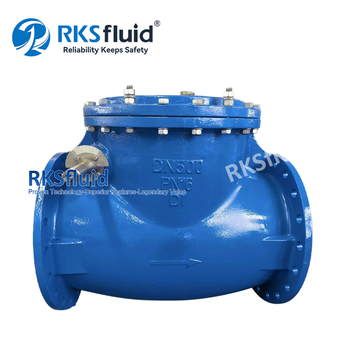 ANSI 150 EPDM Sentada Válvula de retención de revisión de resumen de hierro fundido