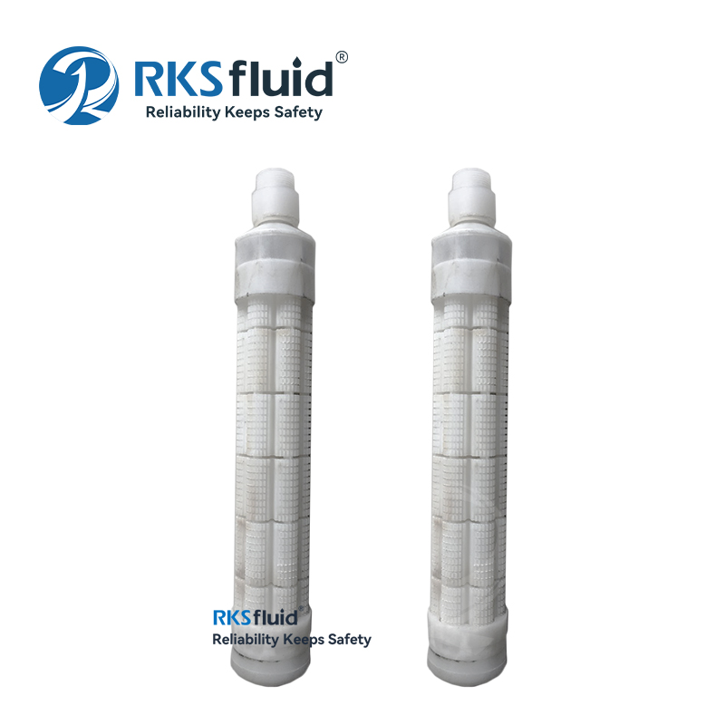 キャンドルフィルター用PVDF / PPプラスチックフィルターエレメント