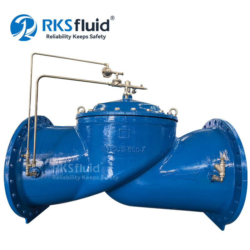 K400 Válvula de control de flujo automática reductora de presión DN800 PN16