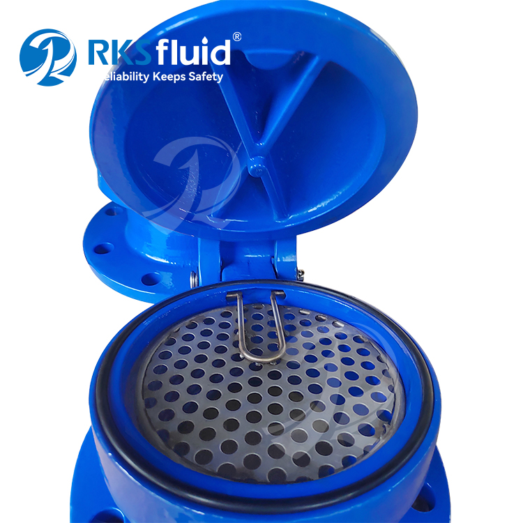 Los fabricantes suministran EN1092-2 Válvula de aleta de brida de hierro dúctil DN150 DN200 PN16