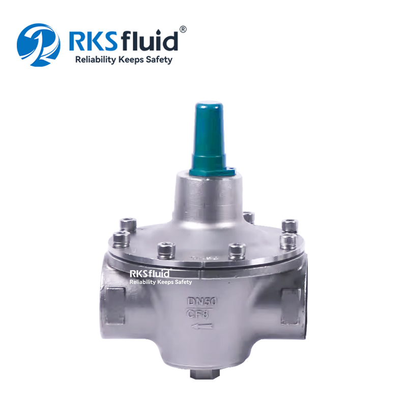 Chimaera Serie D200 Rosca interna Válvula reductora de presión de acción directa 1 1/2 pulgada DN50 PN25